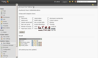 typo3 v4.4.8 cms管理框架